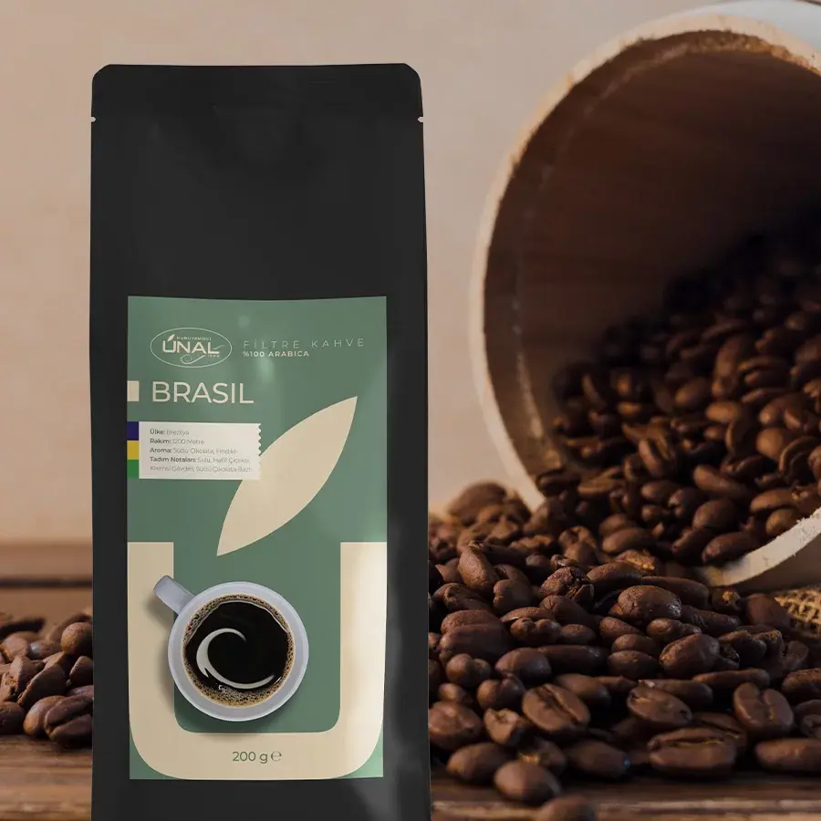 Brazil Filtre Kahve 200 Gr Paket (Çekirdek)